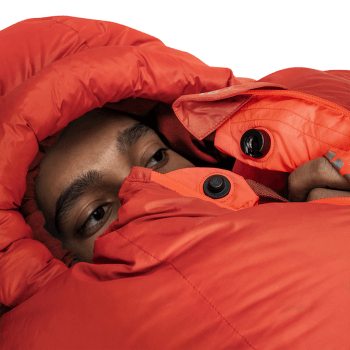 Sac de dormit Mammut Perform Down Bag -7°C L safety orange 2196