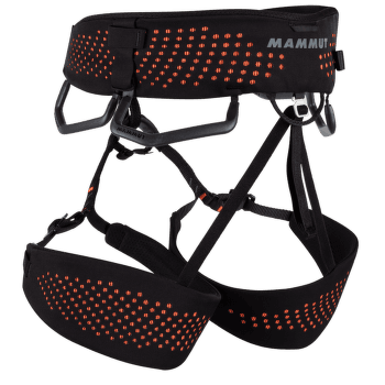 Șaua Mammut Comfort Fast Adjust Harness Men black-safety orange 00430