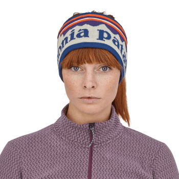 Bandă pentru cap Patagonia Powder Town Headband Across Oceans: Smolder Blue