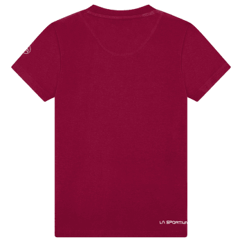 Tricou cu mânecă scurtă La Sportiva WINDY T-SHIRT Kids Red Plum