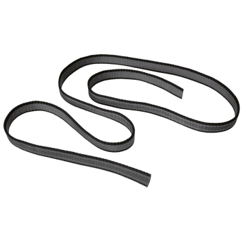 Curea Rock Empire Lanyard Y PA 20 mm/150 cm - blbý popis černá 008