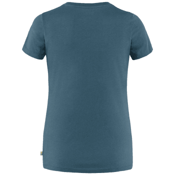 Tricou cu mânecă scurtă Fjällräven Arctic Fox Print T-Shirt Women Indigo Blue