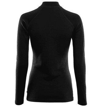 Tricou cu mânecă lungă Aclima WarmWool Mock Neck Shirt Women Jet Black