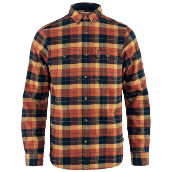 Cămașă cu mânecă lungă Fjällräven Singi Heavy Flannel Shirt Men Autumn Leaf-Dark Navy
