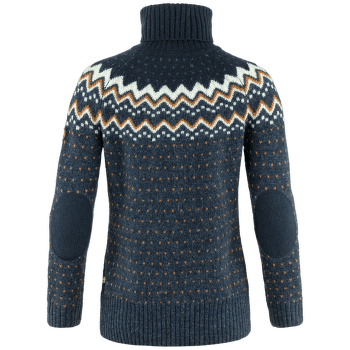 Pulover Fjällräven Övik Knit Roller Neck Women Navy-Dark Navy