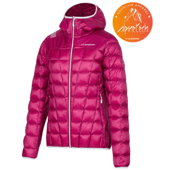 Jachetă La Sportiva D'Herens Down Hoody Women Red Plum