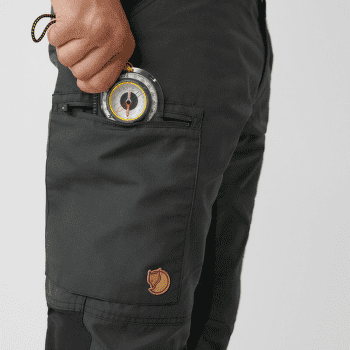 Pantaloni Fjällräven Kaipak Trousers Men Dark Grey-Black