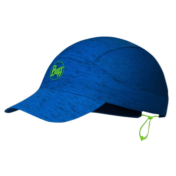 Capac Buff PACK RUN CAP Patterned AZURE BLUE HTR