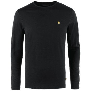 Tricou cu mânecă lungă Fjällräven Bergtagen Thinwool LS Men Black