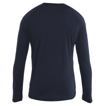 Tricou cu mânecă lungă Icebreaker Merino 200 Sonebula LS Crewe Men MID NVY/ROYAL NVY/SNOW/CB