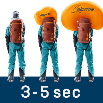 Rucsac deuter Alproof Tour 36+5 SL redwood-black