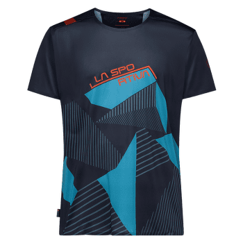 Tricou cu mânecă scurtă La Sportiva COMP T-SHIRT Men Deep Sea/Tropic Blue