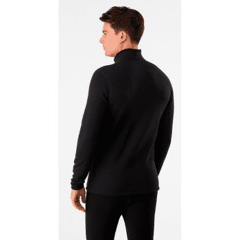 Tricou cu mânecă lungă Arcteryx Rho Heavyweight Zip Neck Men Black