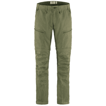 Pantaloni Fjällräven Abisko Lite Trekking Zip-Off Trousers Regular Green-Laurel Green