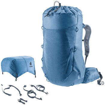 Rucsac deuter Aircontact Ultra 50 + 5 wave-ink