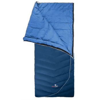 Sac de dormit Grüezi bag Biopod DownWool Hybrid Cotton Comfort Night Blue