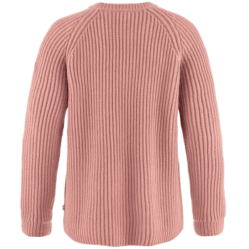 Pulover Fjällräven Övik Rib Sweater Women Dusty Rose