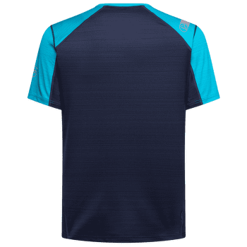 Tricou cu mânecă scurtă La Sportiva SUNFIRE T-SHIRT Men Deep Sea/Tropic Blue