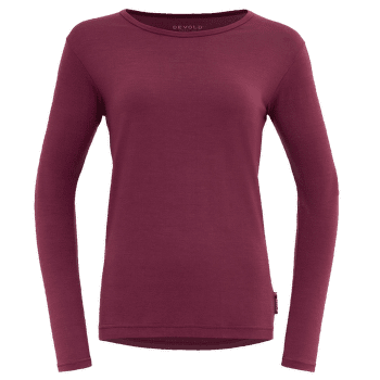 Tricou cu mânecă lungă Devold Jakta Merino 200 Shirt Women 740A Beetroot