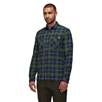 Cămașă cu mânecă lungă Mammut Alvra Longsleeve Shirt Men 50611 marine-dark marsh