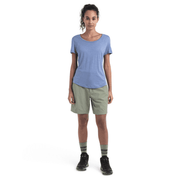 Tricou cu mânecă scurtă Icebreaker Merino 125 Cool-Lite Sphere SS Scoop Tee Women TIDAL TEAL