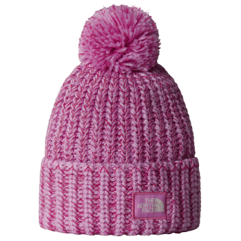 Căciuli The North Face COZY CHUNKY CABIN BEANIE DRAGONFRUIT/DEEP MULBERRY/BEETROOT/MAUVE