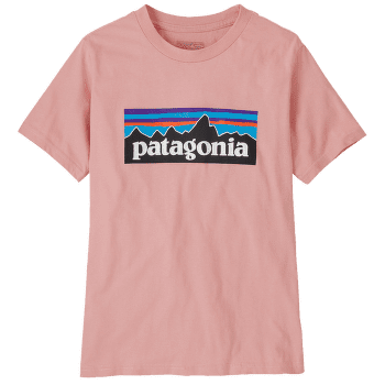 Tricou cu mânecă scurtă Patagonia P-6 Logo T-Shirt Mallow Pink