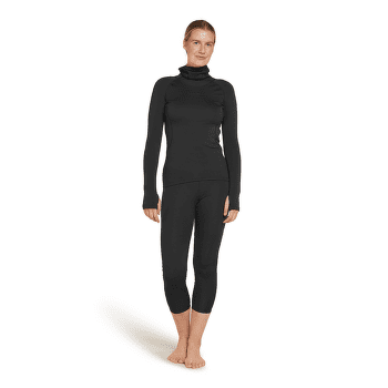 Hanorac Icebreaker 300 MerinoFine™ Polar LS Roll Neck Women Black