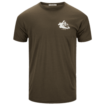 Tricou cu mânecă scurtă Aclima LightWool Tee Mountain Men Tarmac