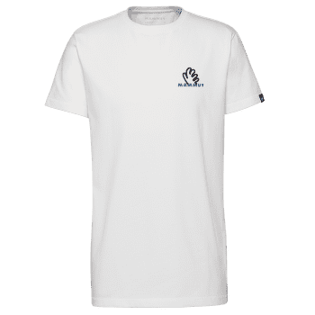 Tricou cu mânecă scurtă Mammut Massone T-Shirt Men Hold white 0243