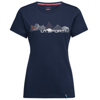 Tricou cu mânecă scurtă La Sportiva Peaks T-Shirt Women Night Sky_B46B46