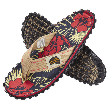 Şlapi Gumbies Gumbies Denim Hibiscus Denim Hibiscus