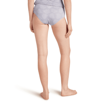 Chiloți Icebreaker Merino 150 Siren Hipkini Fresh Ferns AOP Women GREY QUARTZ/SNOW/AOP