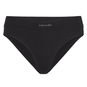 Chiloți Icebreaker Merino Blend Rib Lotus Hipster Women BLACK