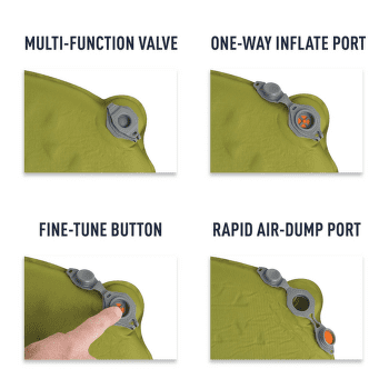 Karimatka Sea to Summit Camp Mat Self Inflating Mat Rectangular Regular Wide Olive