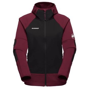 Hanorac Mammut Massone ML Hooded Jacket Women 3808 vin-black