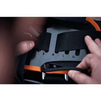 Șaua Rock Empire Belt Master AL Lock oranžová 018