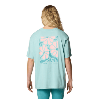 Tricou cu mânecă scurtă Columbia Rolling Bend™ Graphic Oversized Tee Women Spray, Floral Fun 325