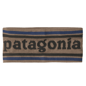 Bandă pentru cap Patagonia Powder Town Headband Park Stripe: Marlow Brown