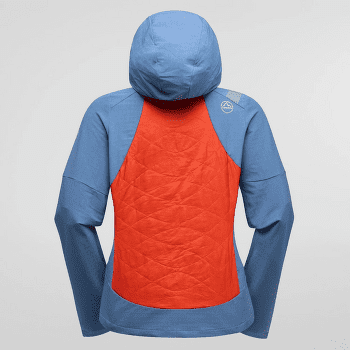 Jachetă La Sportiva KAP HYBRID HOODY Women Cherry Tomato/Moonlight