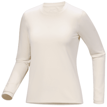 Tricou cu mânecă lungă Arcteryx Taema Thermal Crew LS Women Arctic Silk Heather