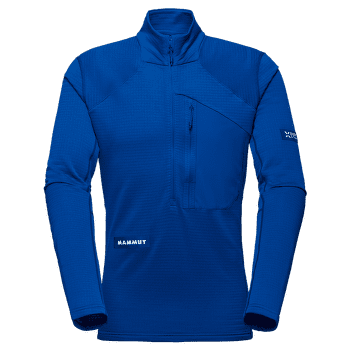 Tricou cu mânecă lungă Mammut Eiger Nordwand Advanced FL Half Zip Pull Men 50643 eiger blue