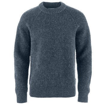 Pulover Fjällräven Övik Waffle Knit Men Navy