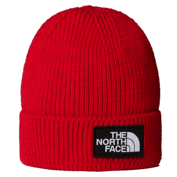 Căciuli The North Face TNF LOGO BOX CUFFED BEANIE TNF RED
