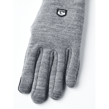 Mănuși Hestra Gravita Merino Liner - 5 finger Grey