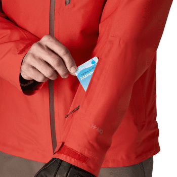 Jachetă Patagonia Insulated Powder Town Jacket Men Smolder Blue w/Clement Blue