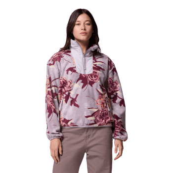 Hanorac Columbia Sequoia Grove Printed Half Zip Women Shale Purple Blossoming 554
