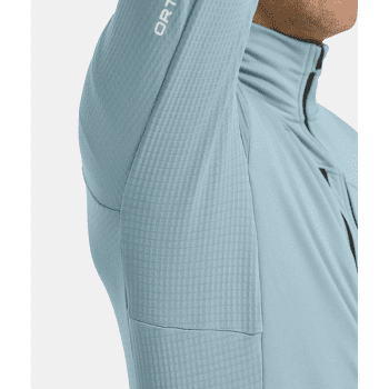 Jachetă Ortovox FLEECE GRID JACKET MEN 87301 glacier grey