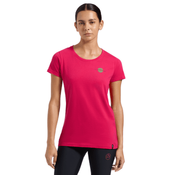 Tricou cu mânecă scurtă La Sportiva STONE T-SHIRT Women Azalea/Redwood