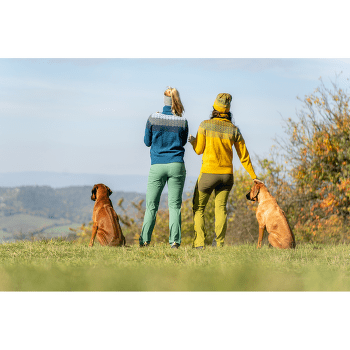 Pulover Devold Syvde Wool High Neck Women 000A OFFWHITE